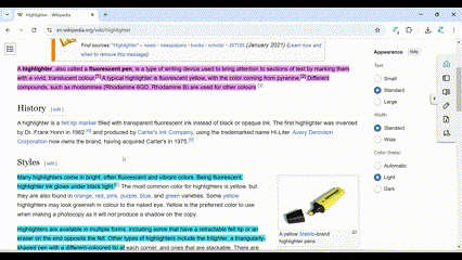 search and pages in ZetaMarker